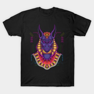 the anubis metal tshirt design T-Shirt